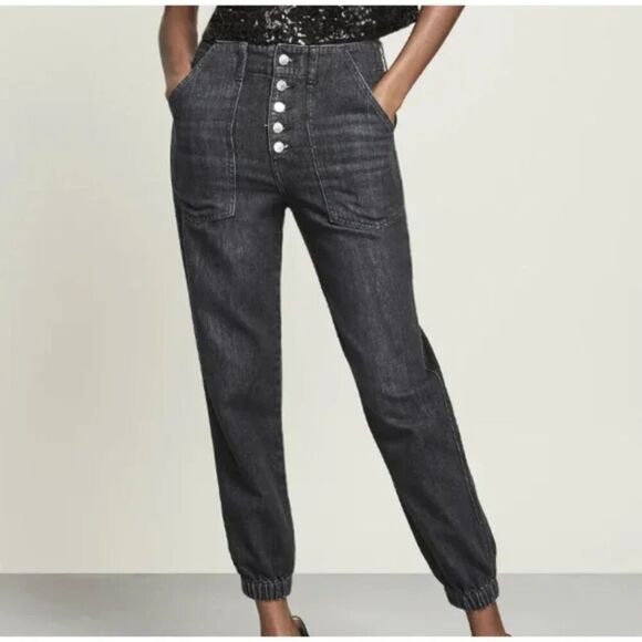 Veronica Beard Denim - Veronica Beard Vintage Wash 'Bolton' Jogger Jeans